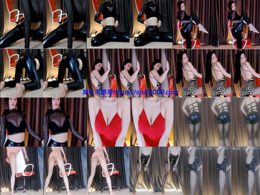 【虎牙 舞嫣小妖精】新增定制 皮裤秀抖胸热舞 (11V/1.8G) 1