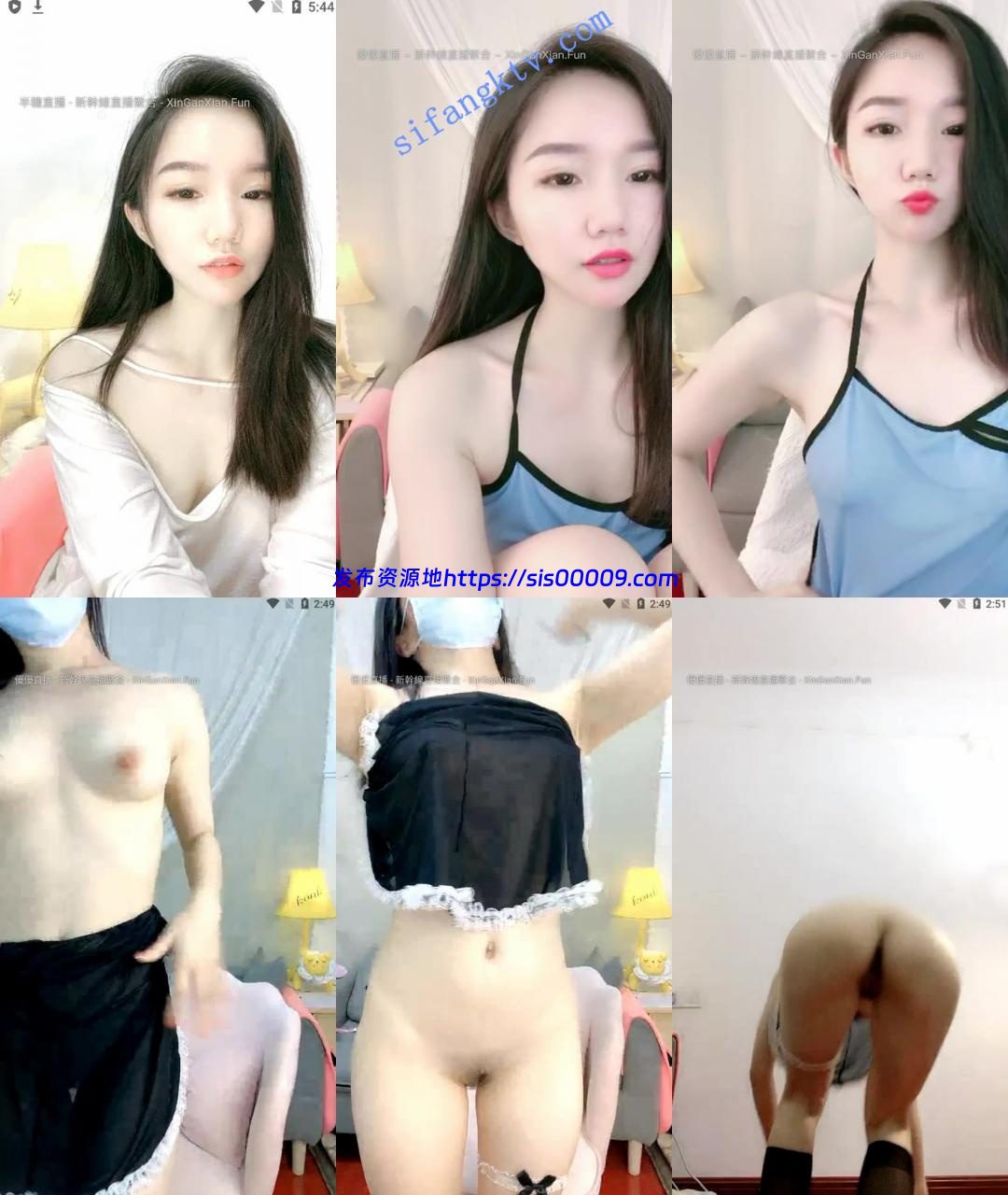 【店长推荐】主播【水葡萄】透明衬衫超短裙，10小时合集 6