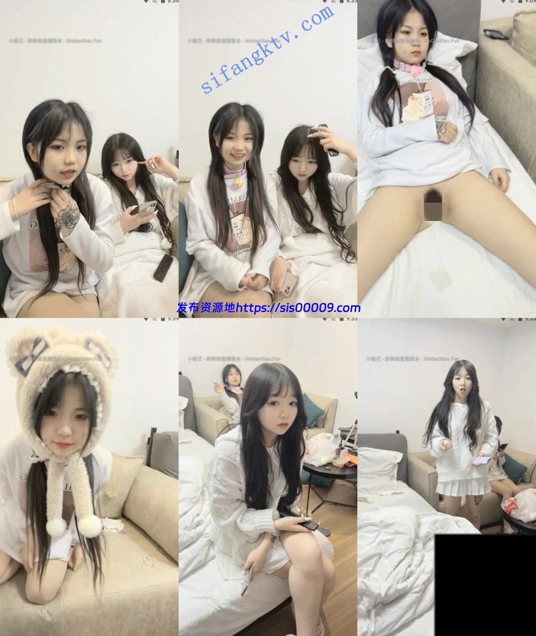 土豪猛男包场调教双胞胎17岁【倒霉的熊熊】内射+道具自慰 1