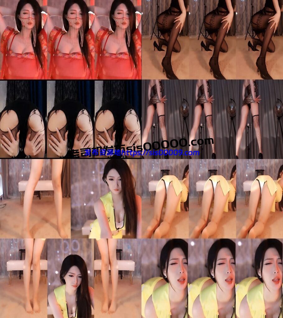 【虎牙 小5】大尺定制热舞 表情黑丝露内抖臀！【6V】【739M】 1