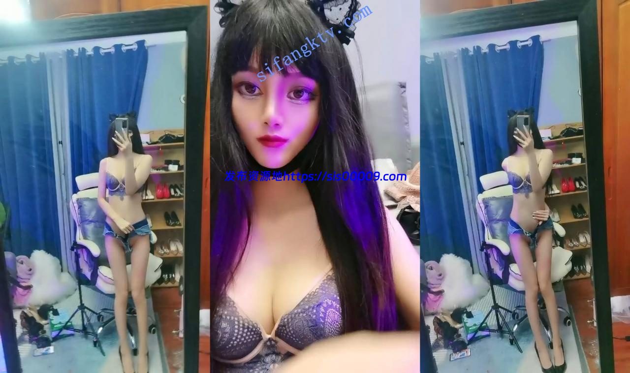 ₩【175长腿女神】逆天的大长腿黑牛道具特写尿尿超级诱惑 5