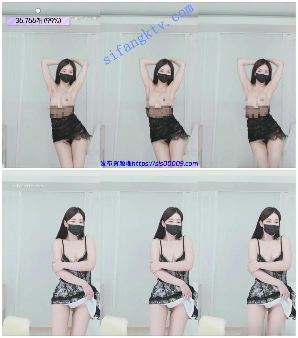 精品裸舞【5721004 】晚礼服，高开衩旗袍，酥胸摇坠，翘臀 2