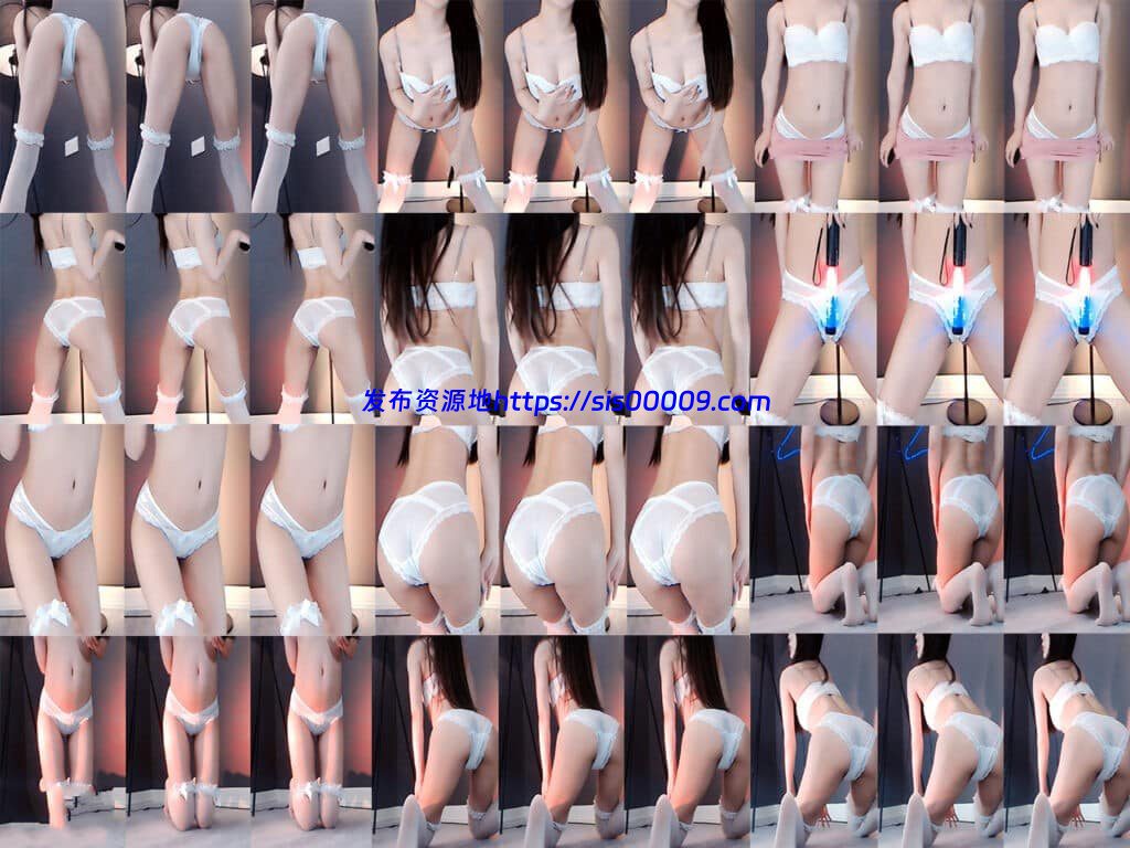 【虎牙 小5】新!白色内衣定制 多视角蕾丝 (1V/1.33/7分34) 1