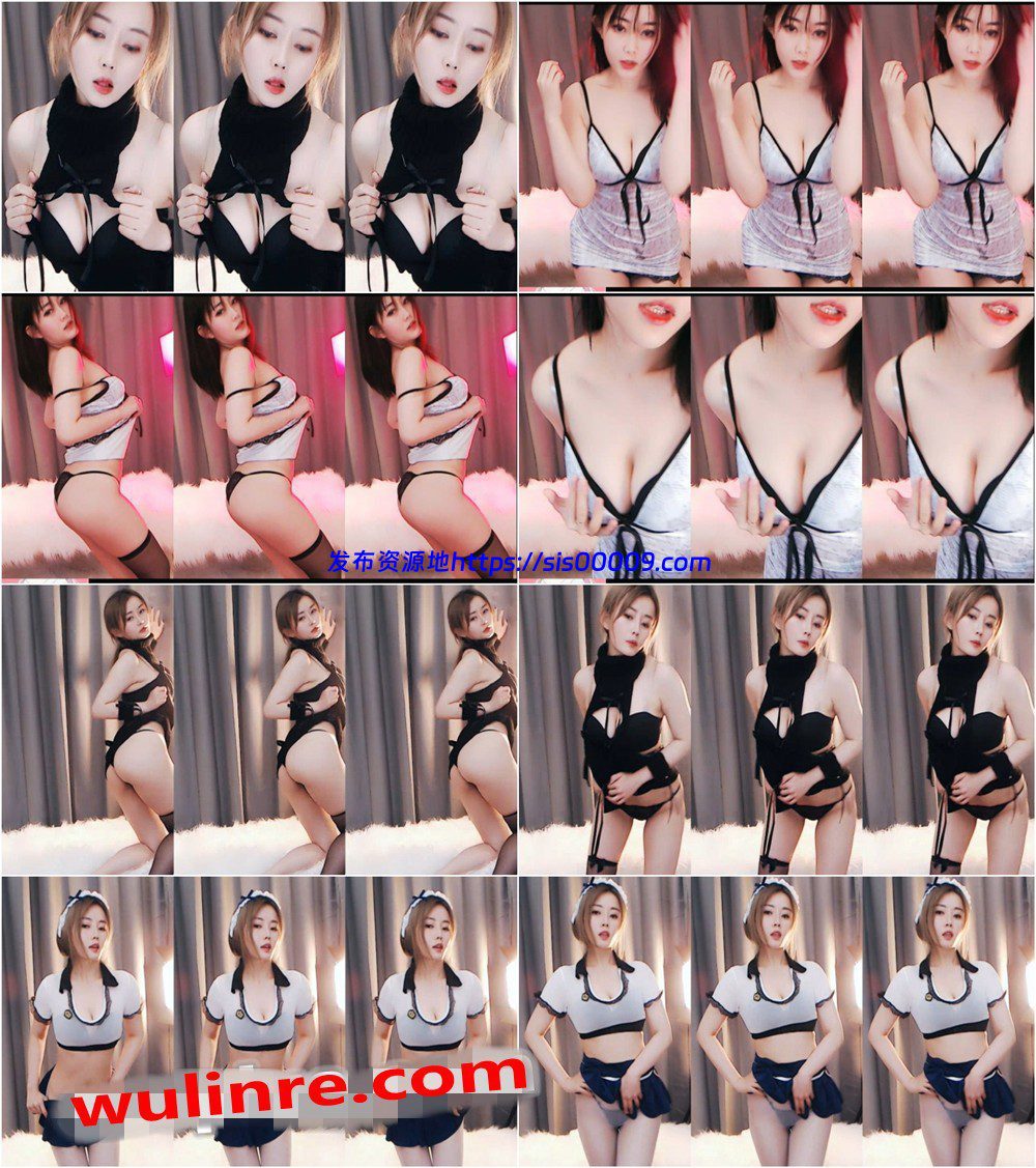 【斗鱼福利】妩媚性感主播 顶顶 火箭群热舞诱惑合集！原版无水 独家 (4V / 14分56) 2