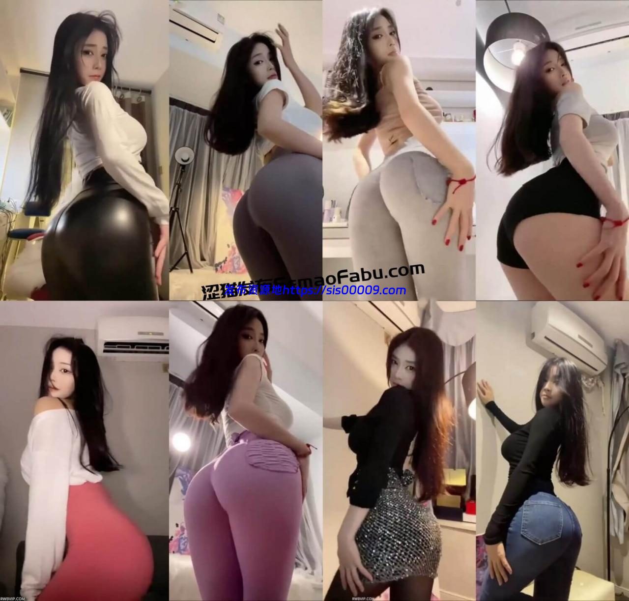 【快手福利】200万粉蜜桃臀 希希 群定制福利53部 1