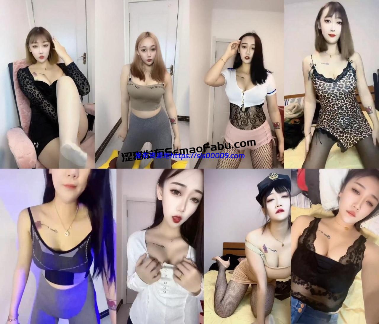 【快手福利】精神小妹 财迷马 顶胯电臀骚舞49部 1