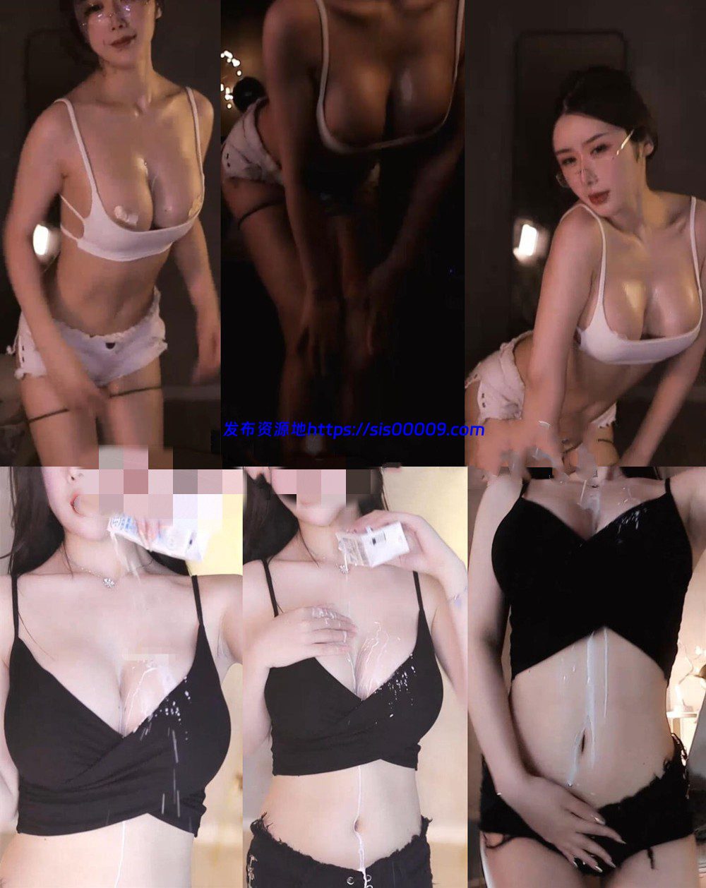 ?猫崽崽 众筹数千元定制骚舞 挺拔 乳贴 2V 6分55 1