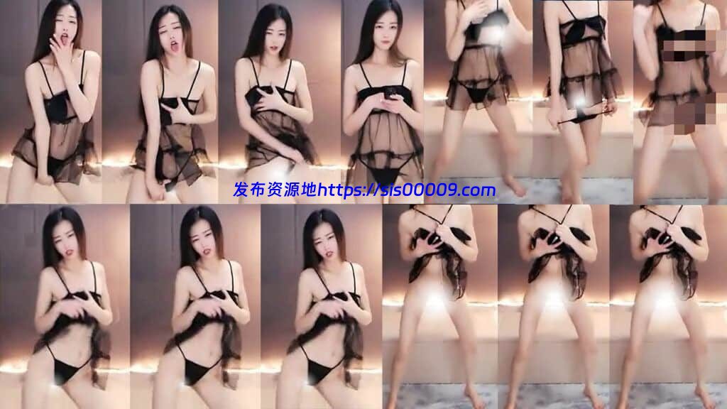 【CC 梓陌】新增土豪私定大尺热舞福利 透视睡衣丁字全褪！附精品丝臀热舞(6V/434M) 1