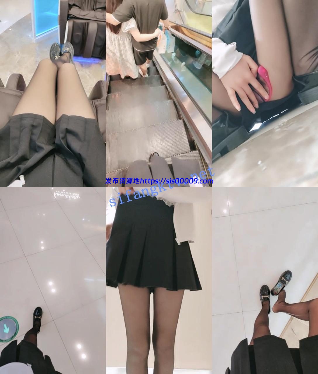 ♆♆【你的瑶瑶】萝莉学姐~户外商场跳蛋~道具抽插爆浆喷水 3