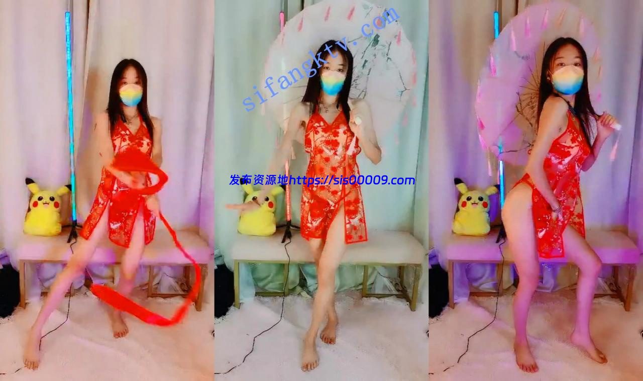 ₩【不知火舞】柳腰丰臀多毛粉穴抖奶骚舞诱惑 7