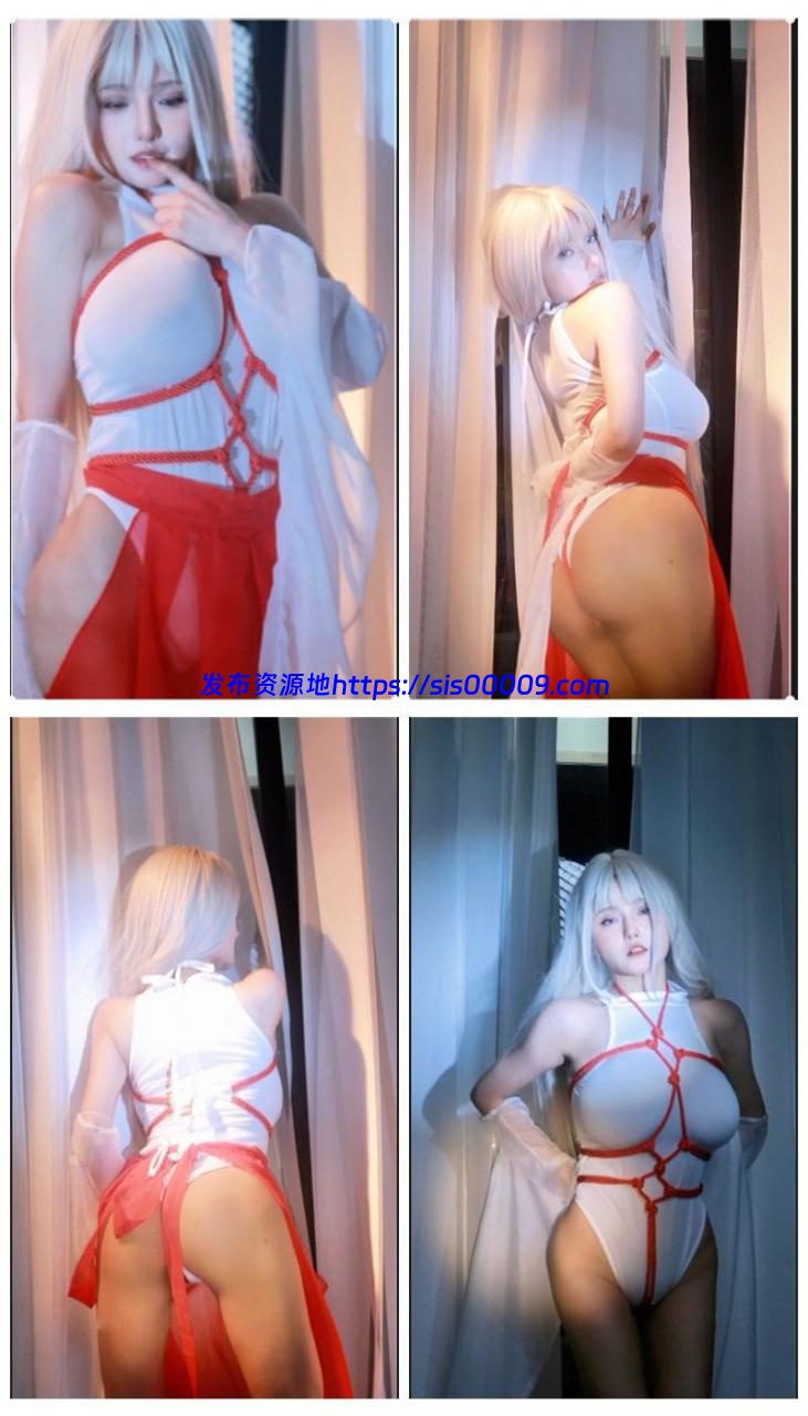 ?古阿扎 定制福利 COS系列 巫女捆绑 [1V336M] 1