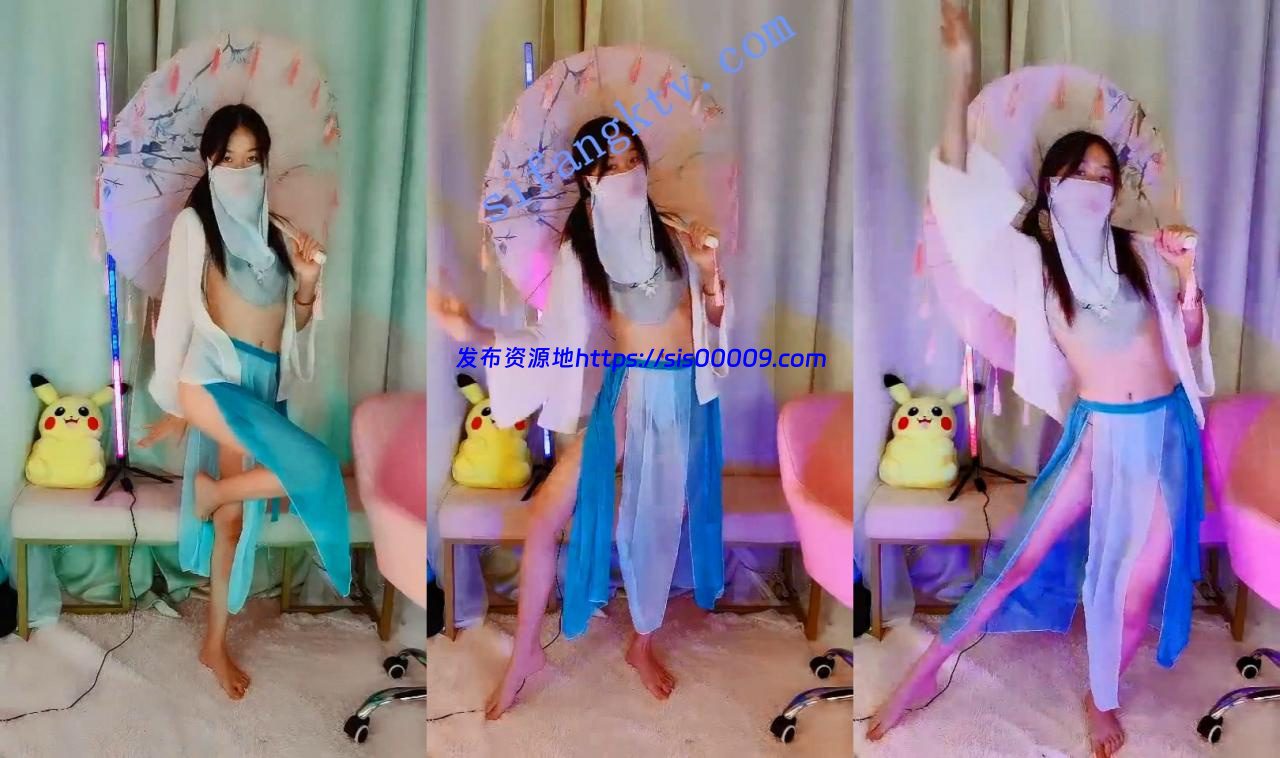 ₩【不知火舞】柳腰丰臀多毛粉穴抖奶骚舞诱惑 4