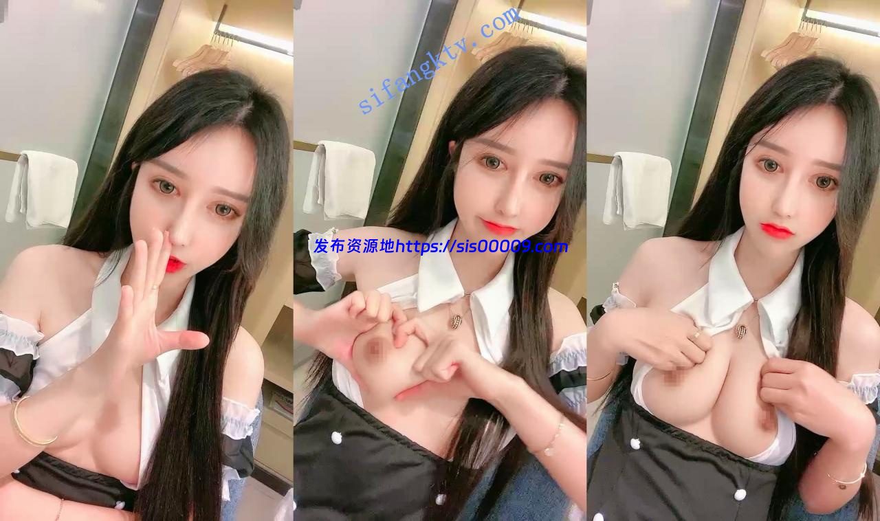 ₩【月吗】漂亮宝贝蜜桃臀摸奶黑丝翘臀极品诱惑 1