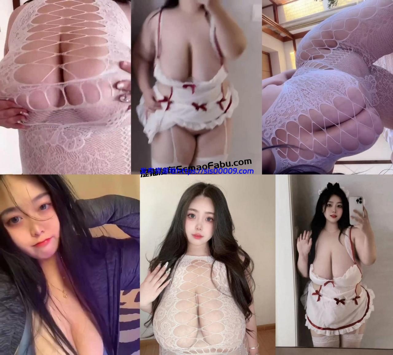 【推特抖音】超级爆乳 小珂不可 高颜露点揉搓乳11部 1