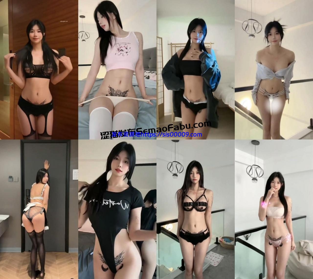 【抖音福利】百万粉网红 鱼神 定制情趣骚舞福利48部 1