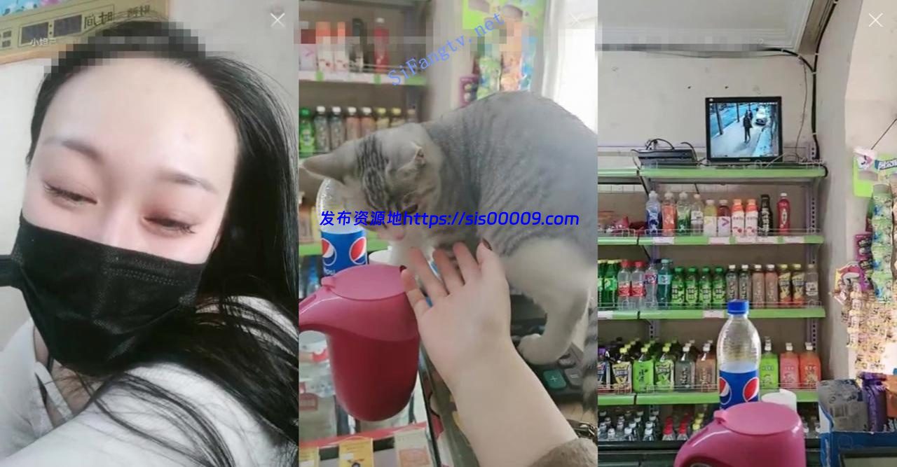 【超市收银员】花样百出 超市 吧台 户外跳蛋假鸡八自慰秀 4