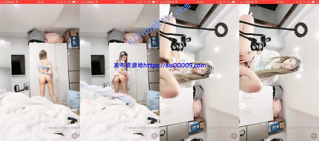 抖音网红小美女【Angle猫咪】直播和粉丝一对一全裸诱惑 4