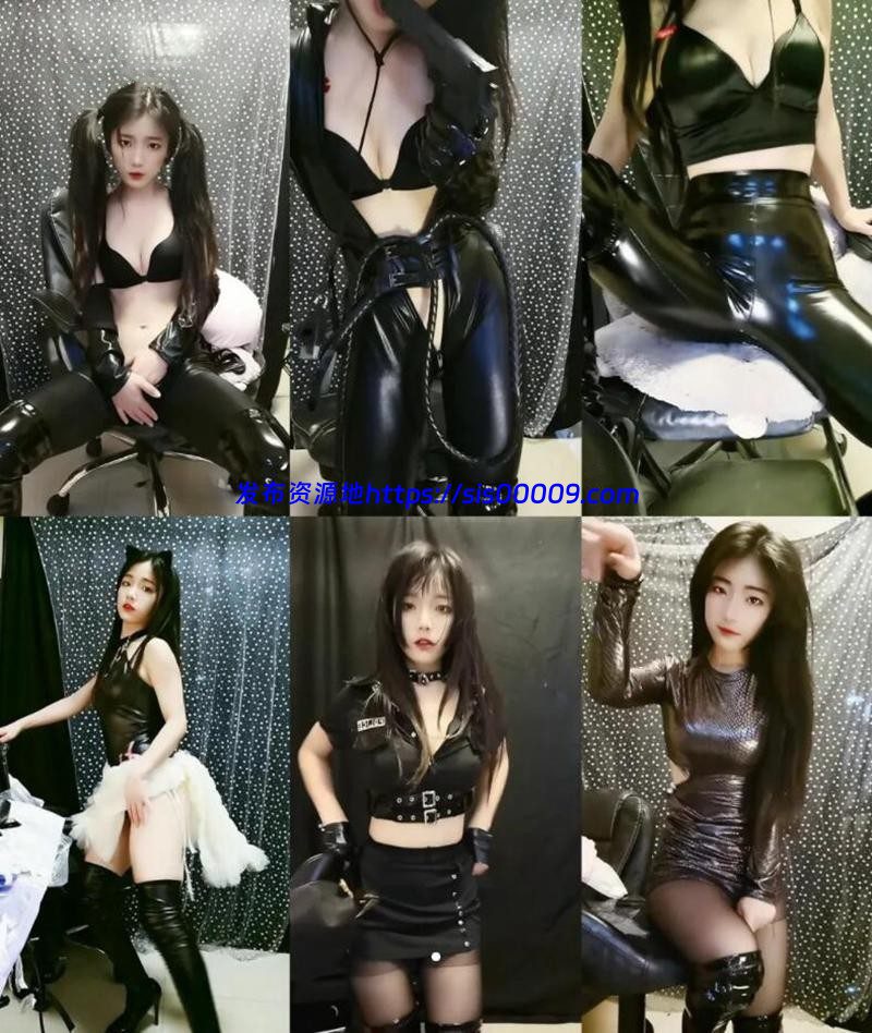 小倔驴 皮裤骚舞内衣定制 双马尾骆驼趾摇摆 [10V3.47G] 1