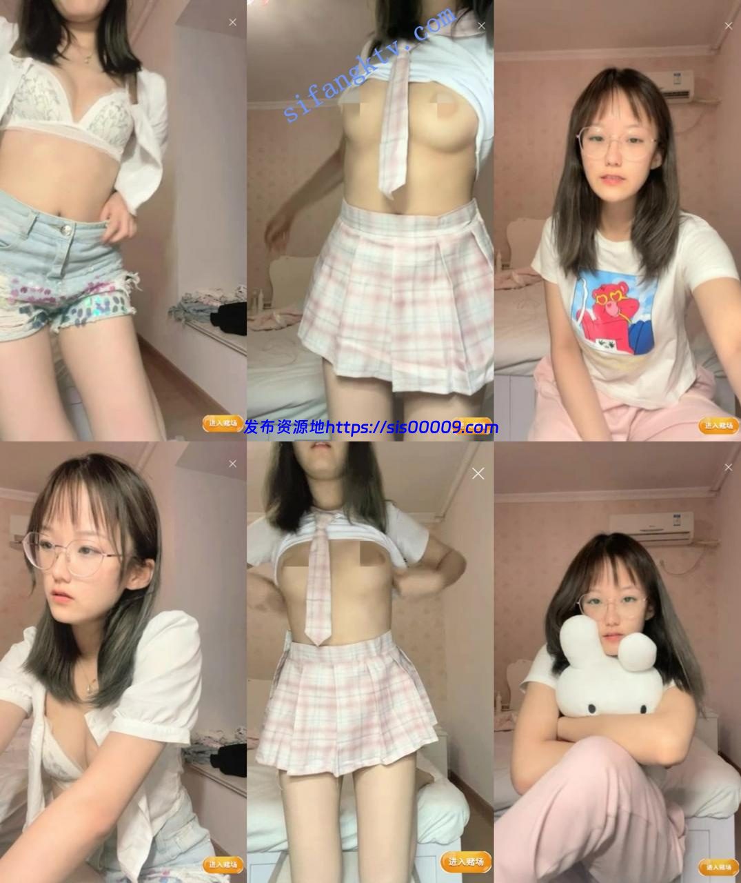 小妲己颜值主播【20岁女大学生】回馈粉丝 全裸体露 扒穴秀 1