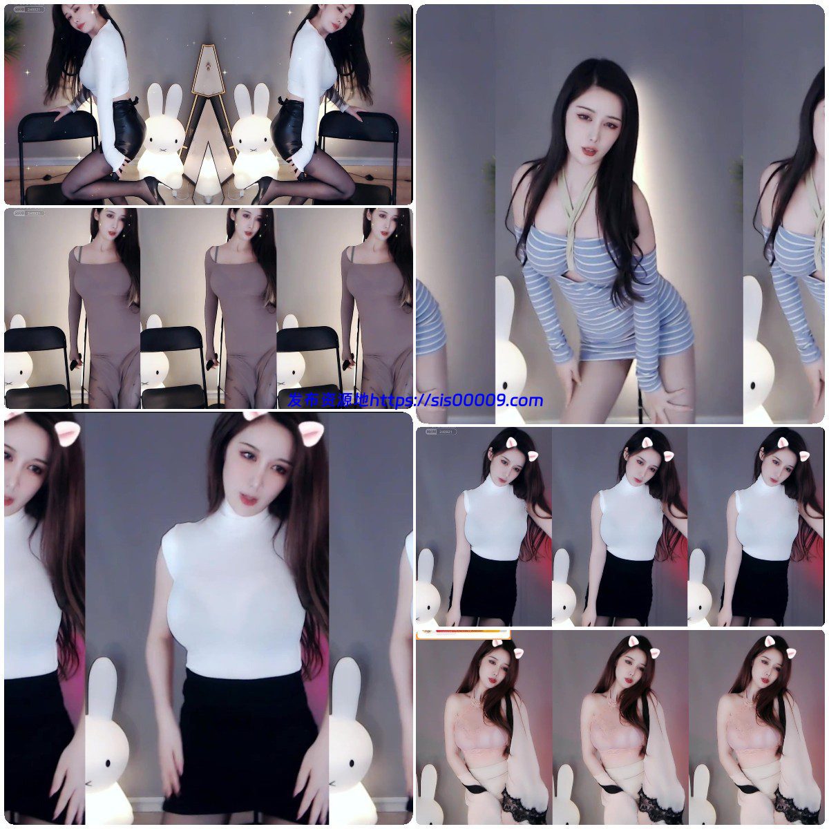 【虎牙】依贝大魔王 舞蹈合集（190v 54G） 2