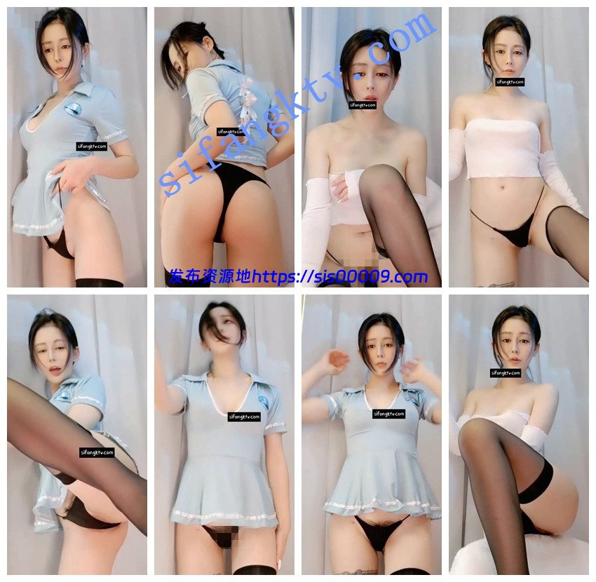 【超极品】人气女神【空姐馨馨】回归大秀，尺度升级揉穴 6