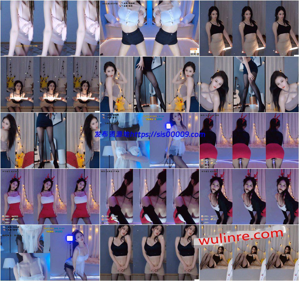 【斗鱼福利】极品性感舞姬 阿让让 飞机群热舞诱惑合集！原版无水 (35V / 2.6G) 2