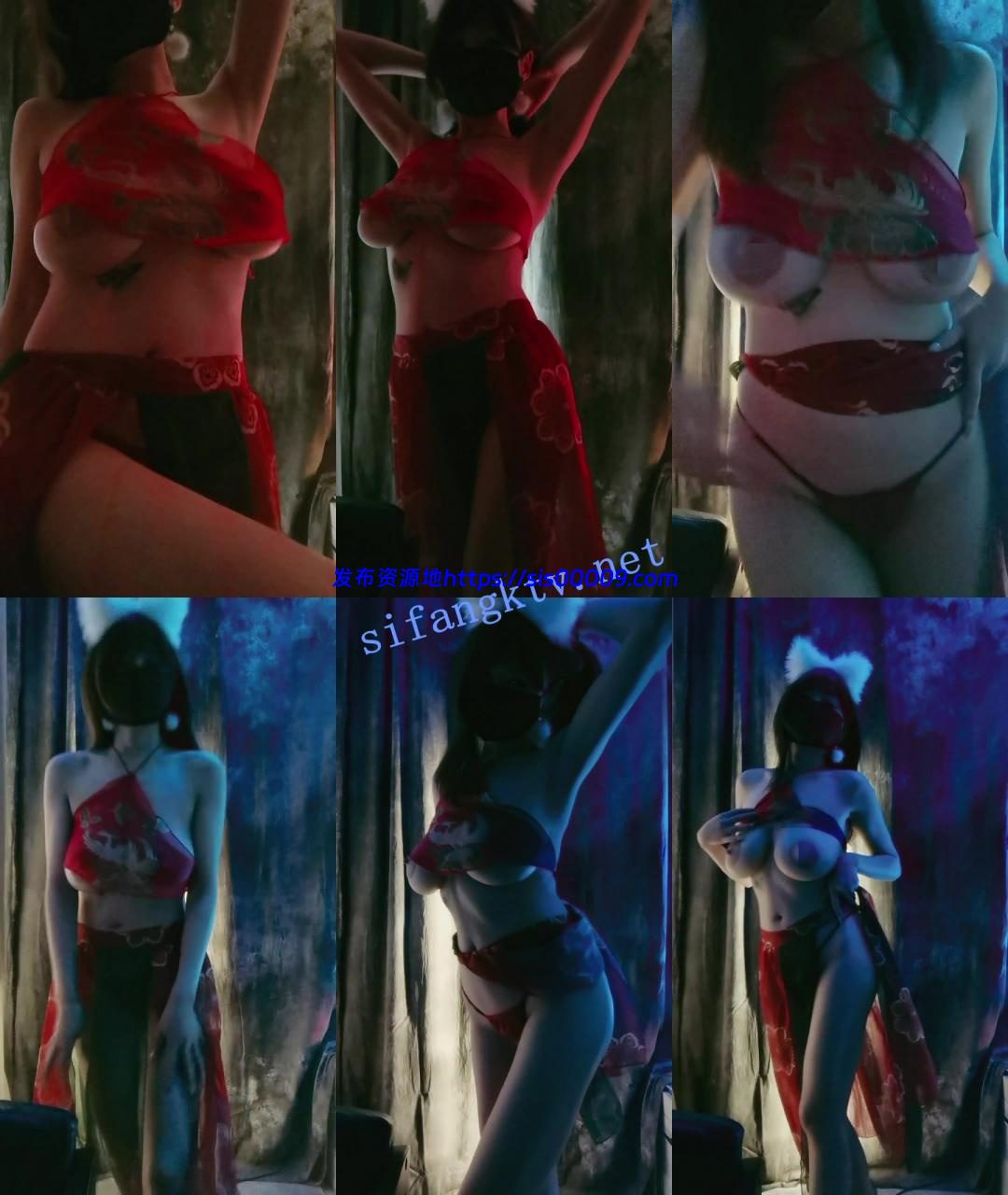 舞蹈系G乳女神【烟雨蒙蒙】一字马绝美扇子舞 大奶抖飞起 10