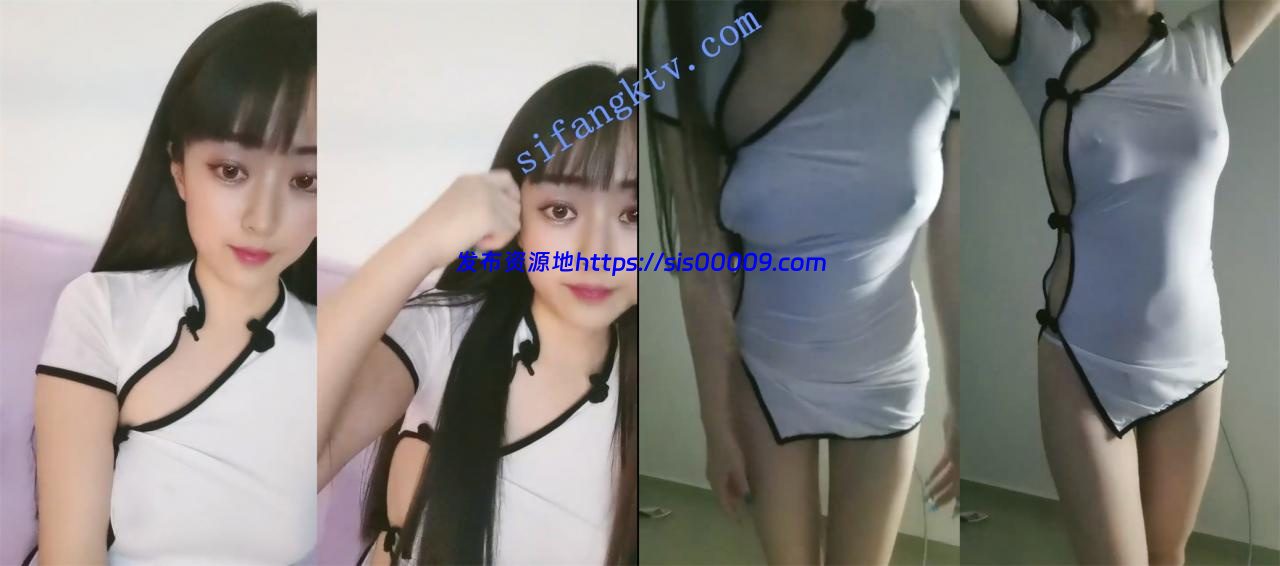 新人气质女神 情趣旗袍 细腰白嫩美乳掰开小穴粉嫩超紧致 1