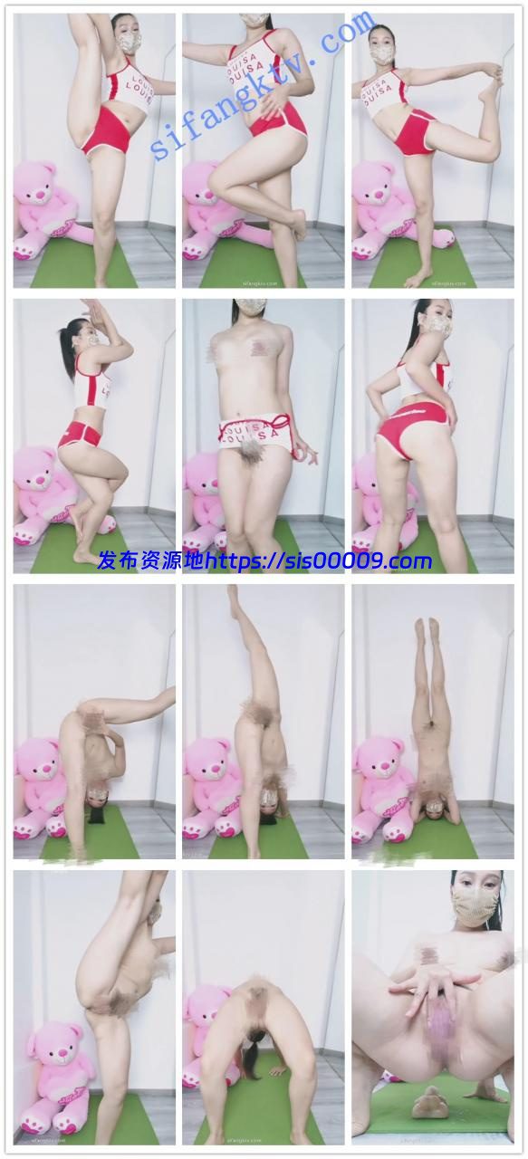 ▲▲【婉儿的诱惑10.14-15】人间尤物练瑜伽高难度插B爆菊等 1