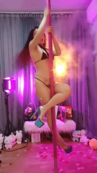 ♆♆【钢管舞小妍】性感钢管舞~20小时~空中倒挂金钩飞舞~ 4