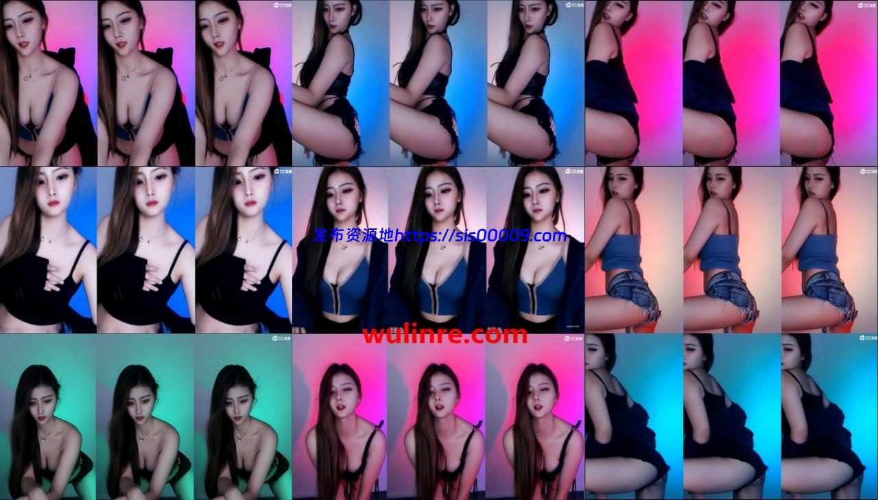 cc 直播 柠檬（53V）勒短裤看着很疼  沟沟超深 若隐若现 1