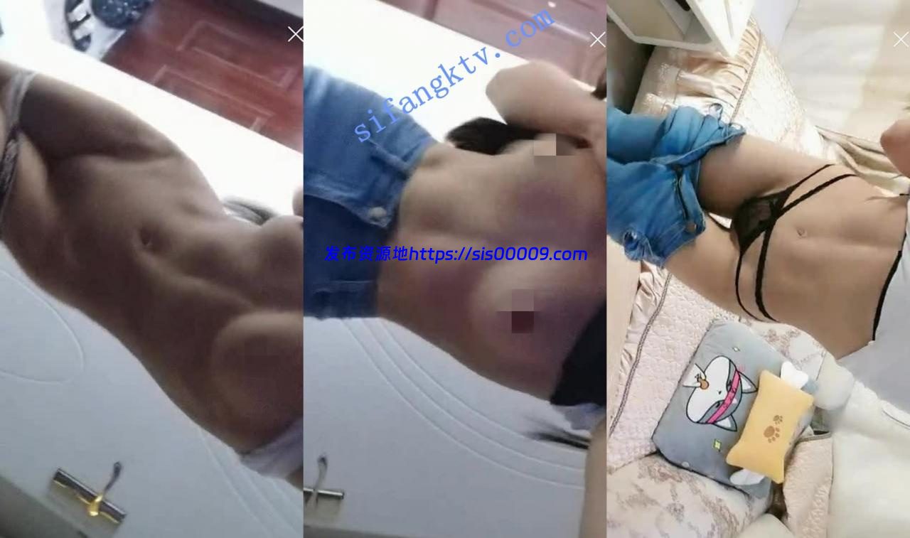 高颜值女神健身达人【哦好的就这样】道具自慰高潮大喷水 4