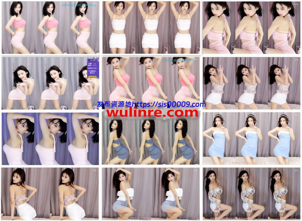 【YY主播】8999曾好 21年8-9月 直播热舞合集！原版无水[46V/3.85G] 1