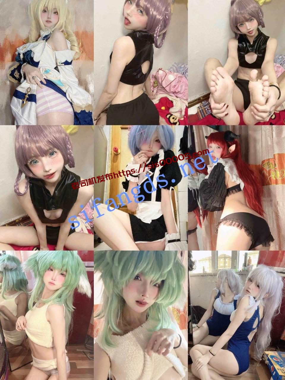 【核弹】60万粉丝反差cos萝莉网红【小昕】大尺度紫薇定制 3