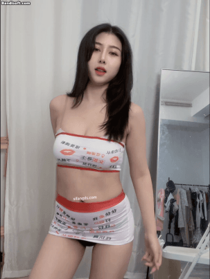 【CC 多多也结衣】巨乳女神 性感蕾丝骚内裤 极限尺度骚舞 8