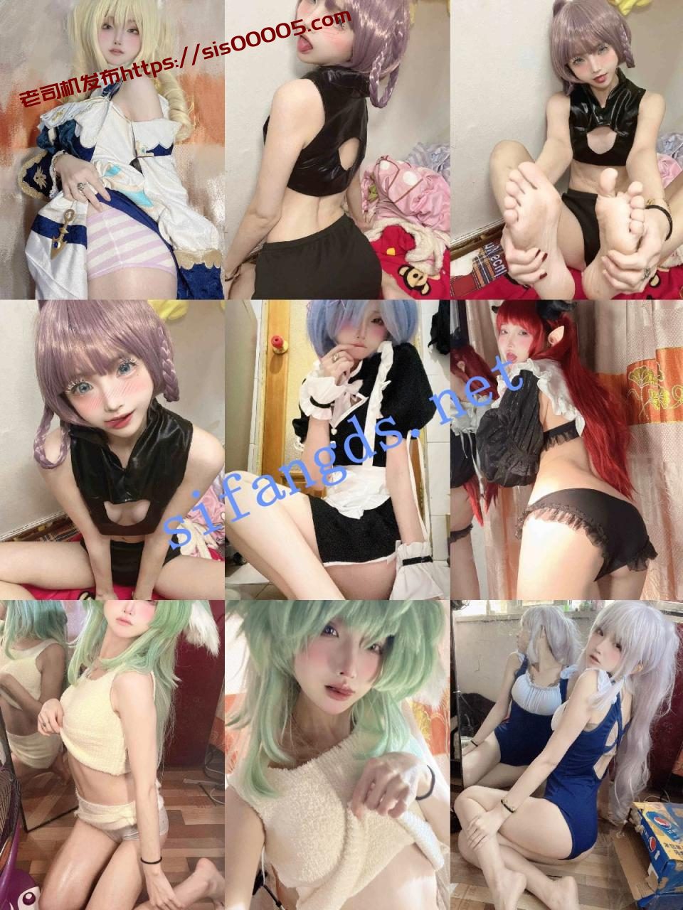 【核弹】60万粉丝反差cos萝莉网红【小昕】大尺度紫薇定制 9