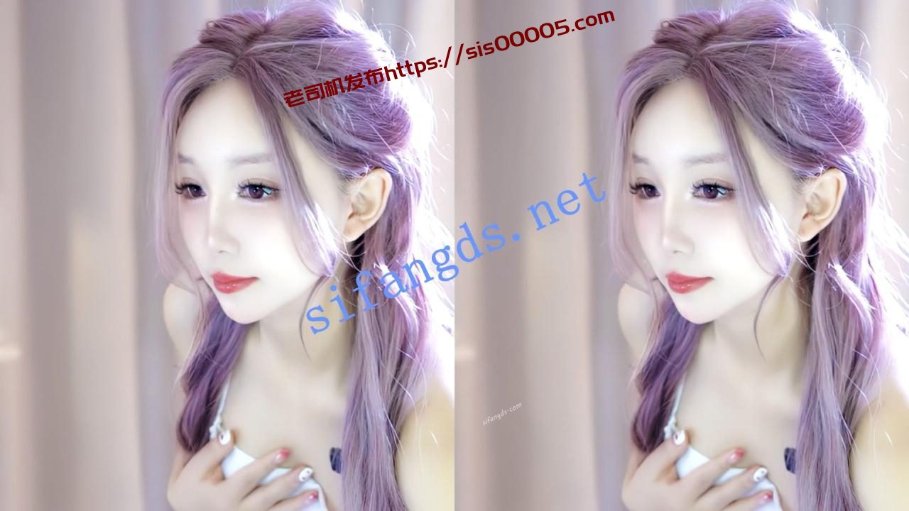 超极品高颜裸舞【悠悠】大波浪紫发加持 动感妩媚激情 绝美 13