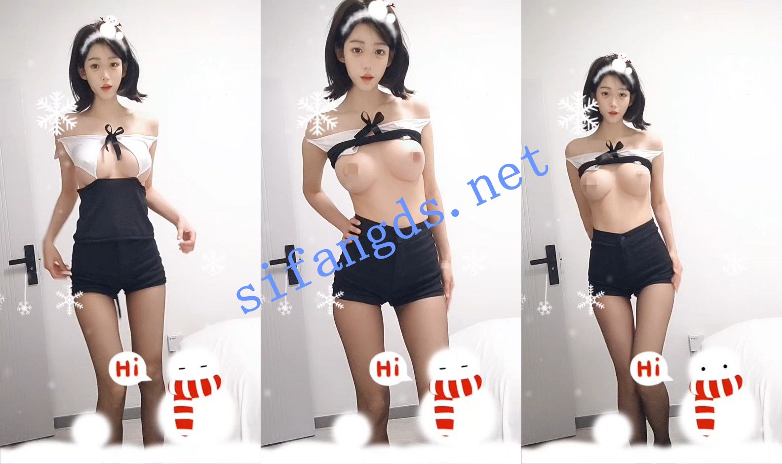 ⚡173大长腿妙龄少女模特身材！【招财】致命诱惑~真想干她~ 15