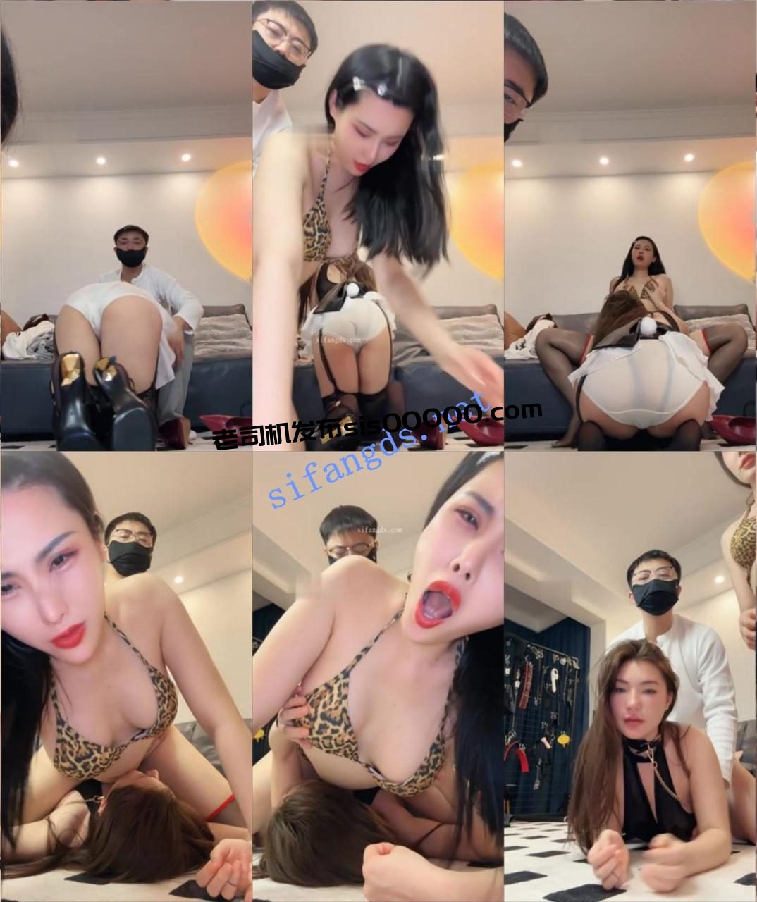 ❤️长腿女神【松紫大人】全新炸裂剧情春宫太监+新人女奴 5