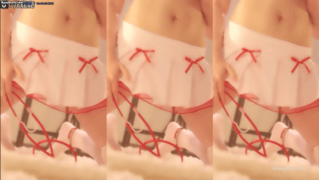 【虎牙 乔鹿鹿】抖臀骚舞 性感内裤 调情棒棒糖口水拉丝 1