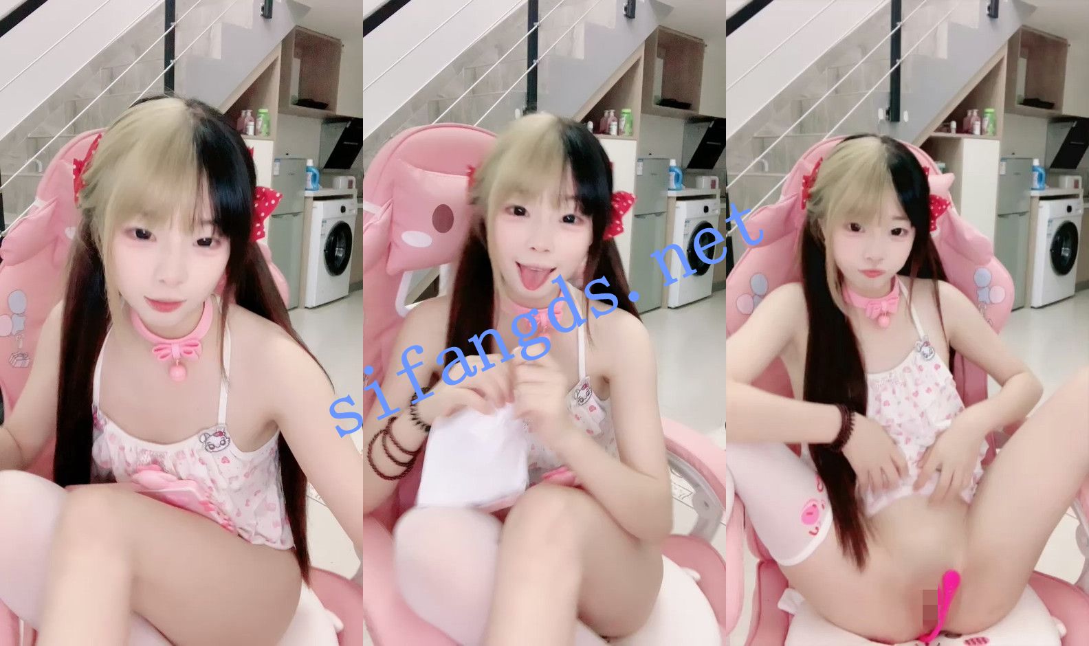 ⚡【呆呆萝】超美新人二次元小萝莉！全裸出镜~脸逼同框~ 1