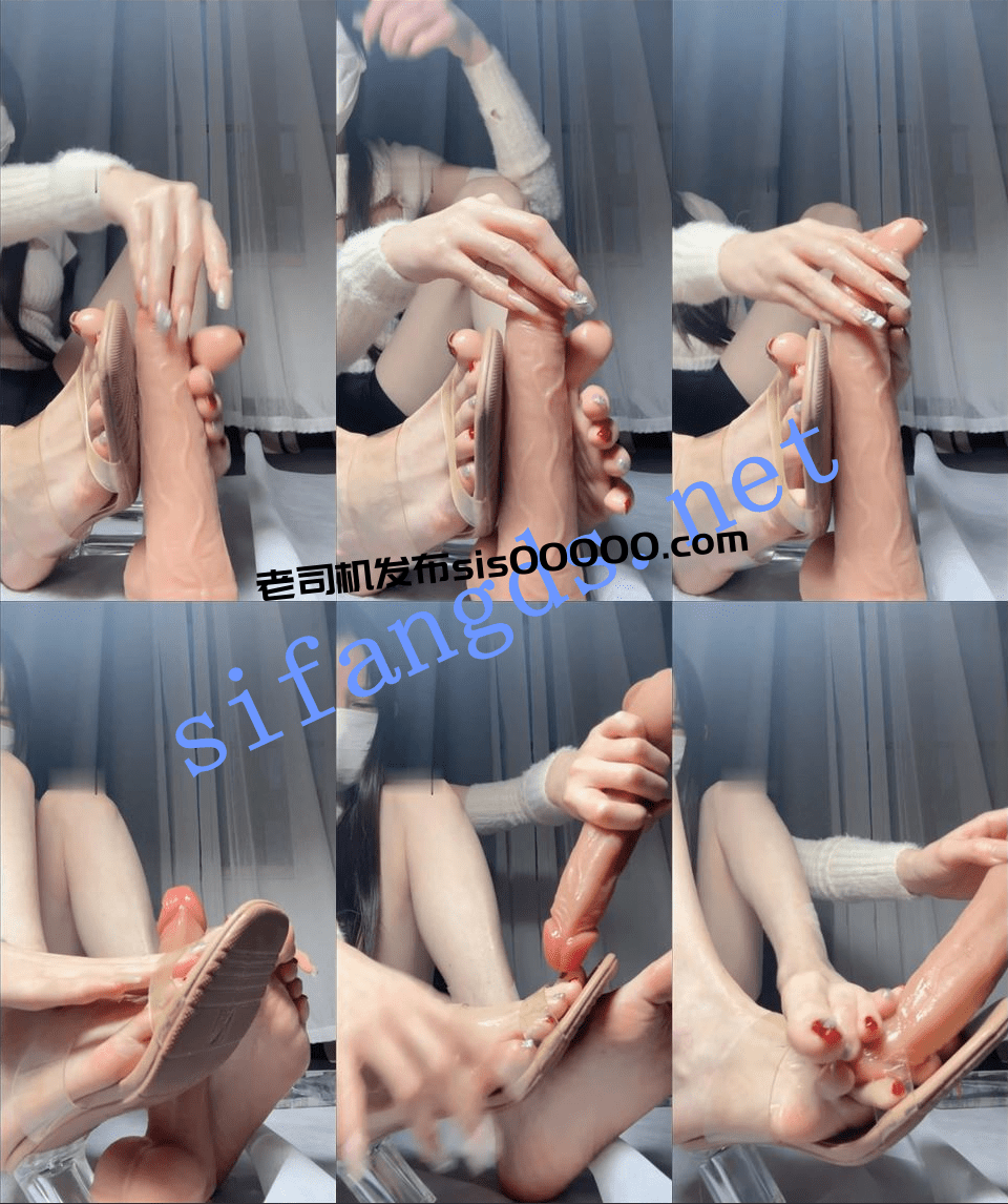 ❤️足控撸爆【捷西】顶级白嫩玉足丝袜套屌超清足交调教 6