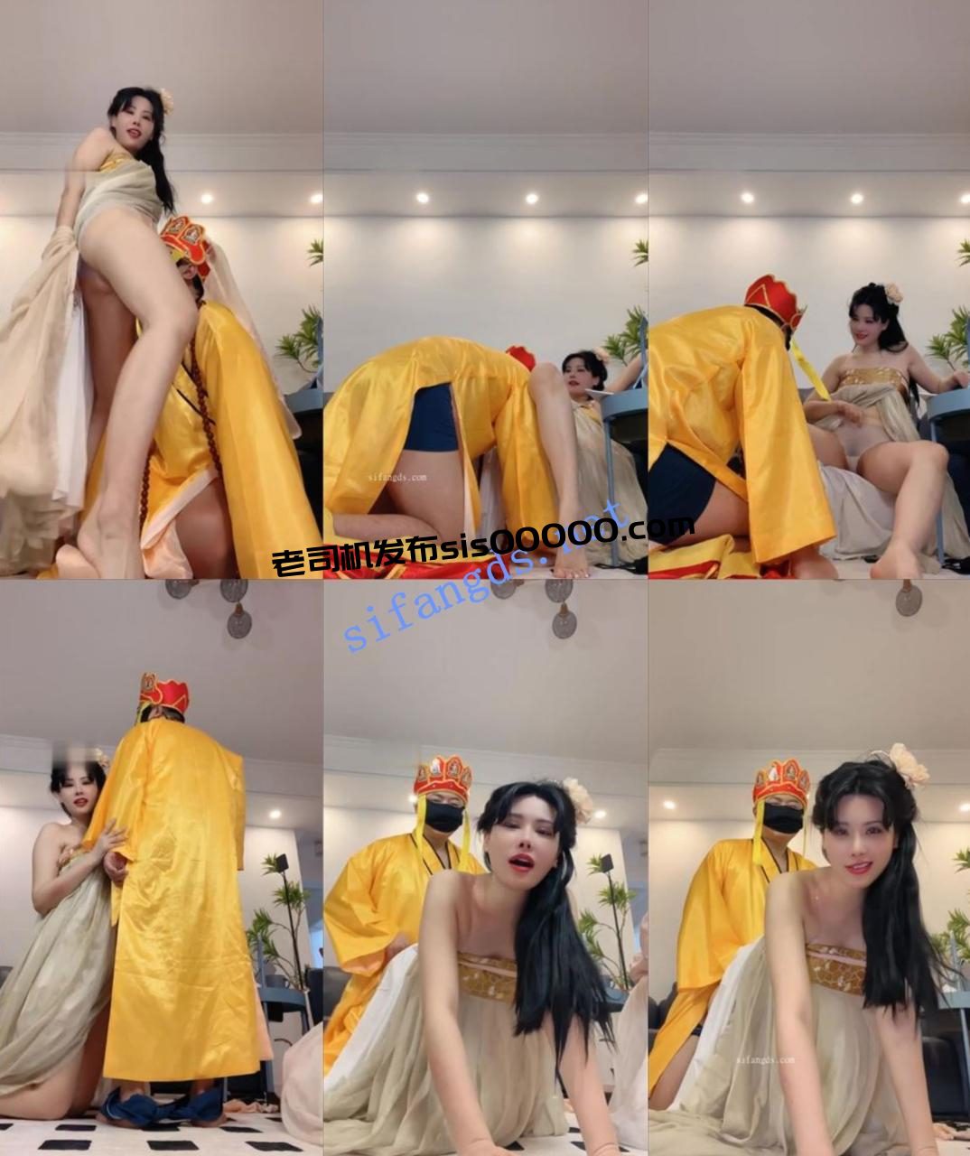 ❤️长腿女神【松紫大人】劲爆剧情女儿国取精记+调教夫妻 5