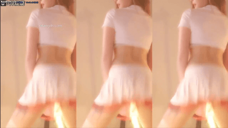 【虎牙 乔鹿鹿】抖臀骚舞 性感内裤 调情棒棒糖口水拉丝 12