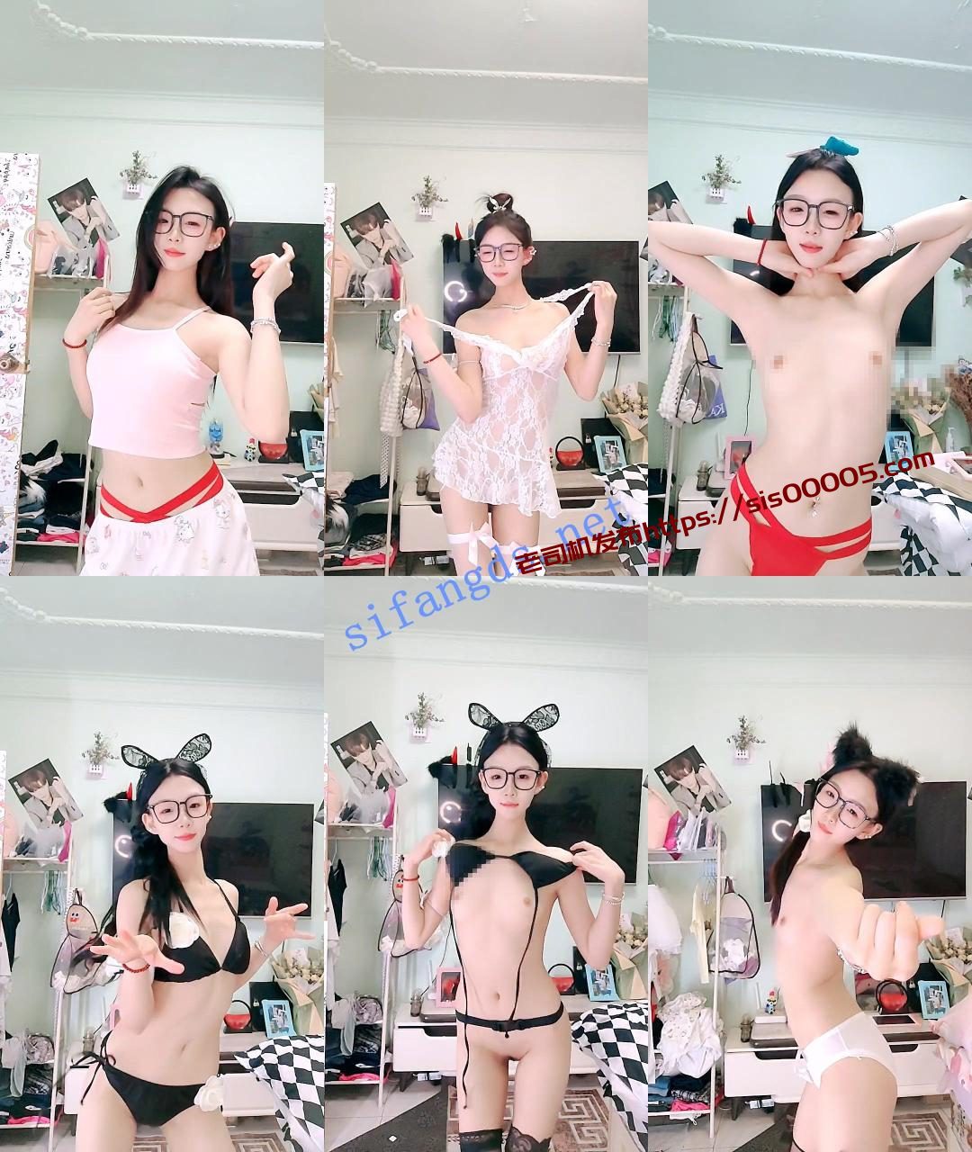 ♆♆【小涵宝宝】舞蹈系女神! 多天剪辑~裸舞~大叉劈~道具! 3