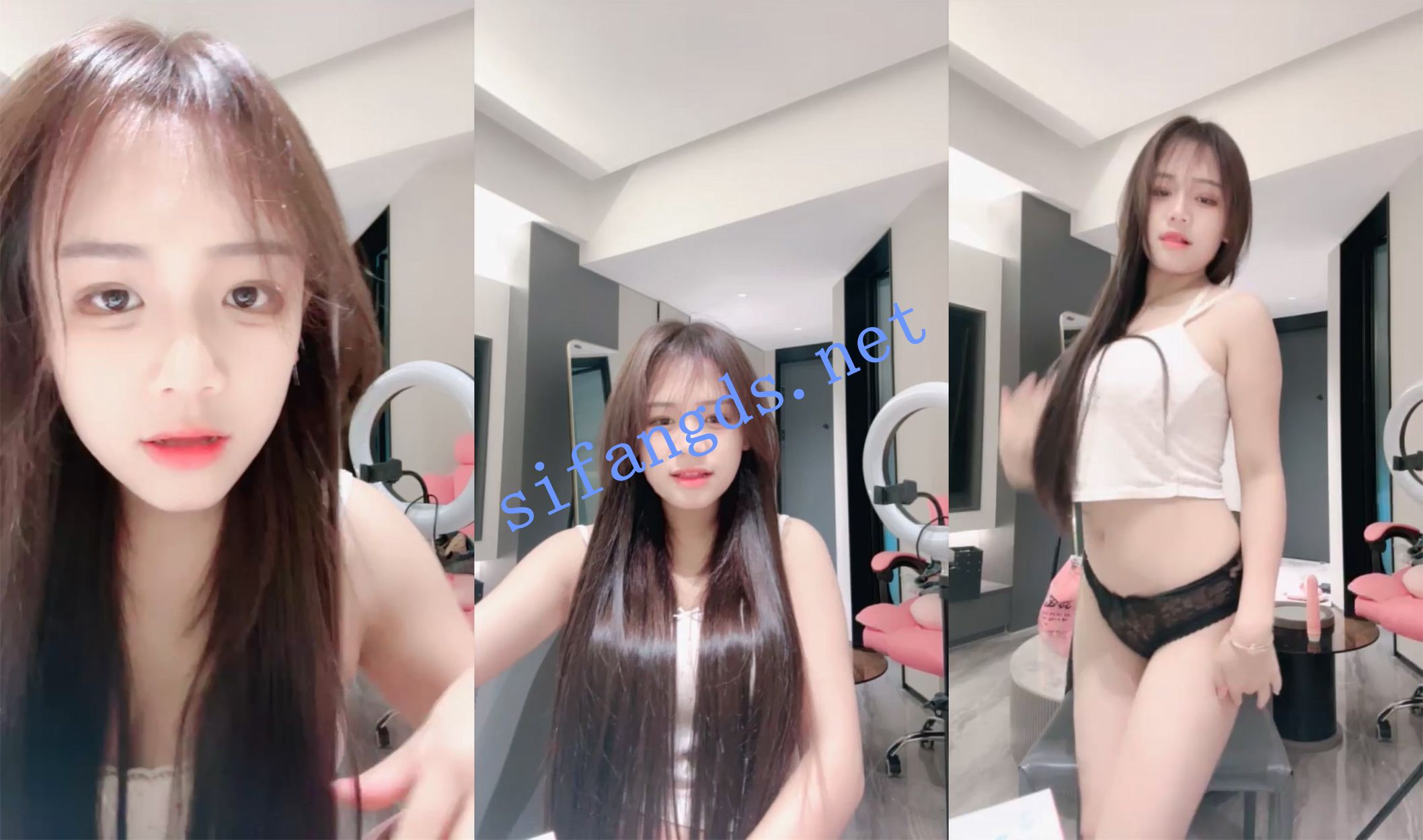 清纯学生妹！【狐狸精】雪白玉体~美乳 肥美鲍鱼 道具自慰~2 1