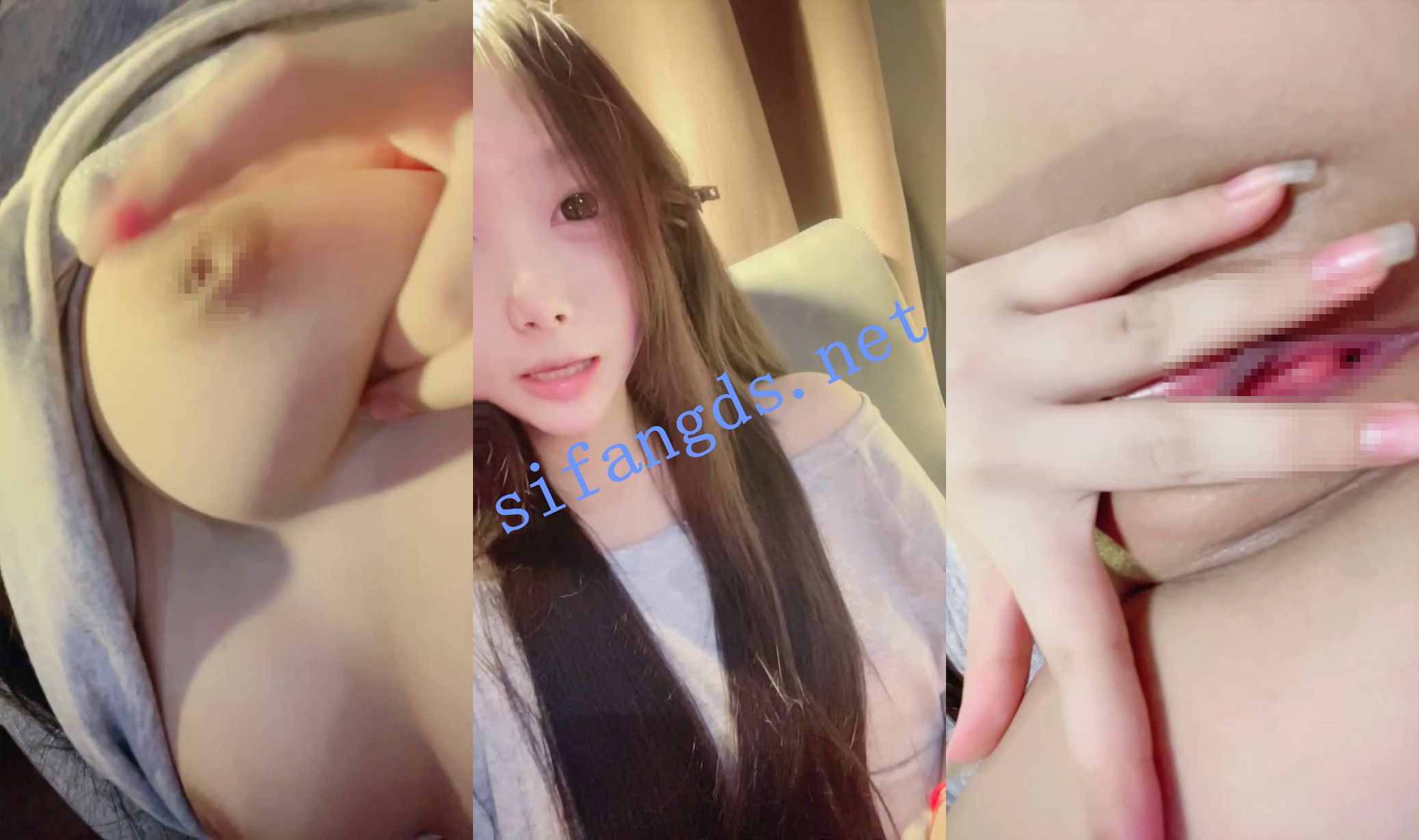 好干净的逼！超可爱女孩~【丸崽悠悠】可纯可骚 自慰喷水！ 3