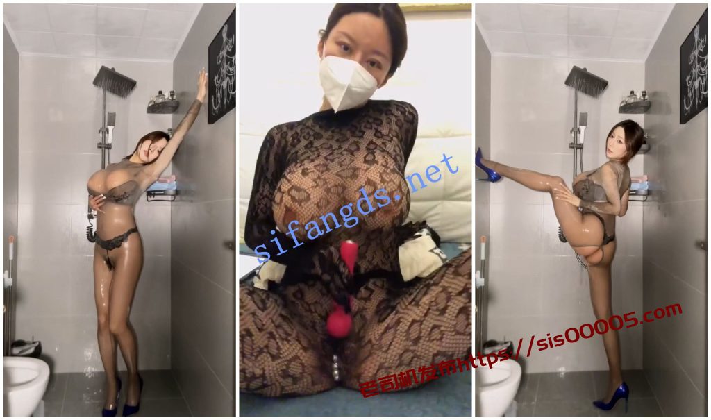 【快手福利】极品网红脸女神【臻妮】湿身骚舞道具自慰【10V】【298m】 4