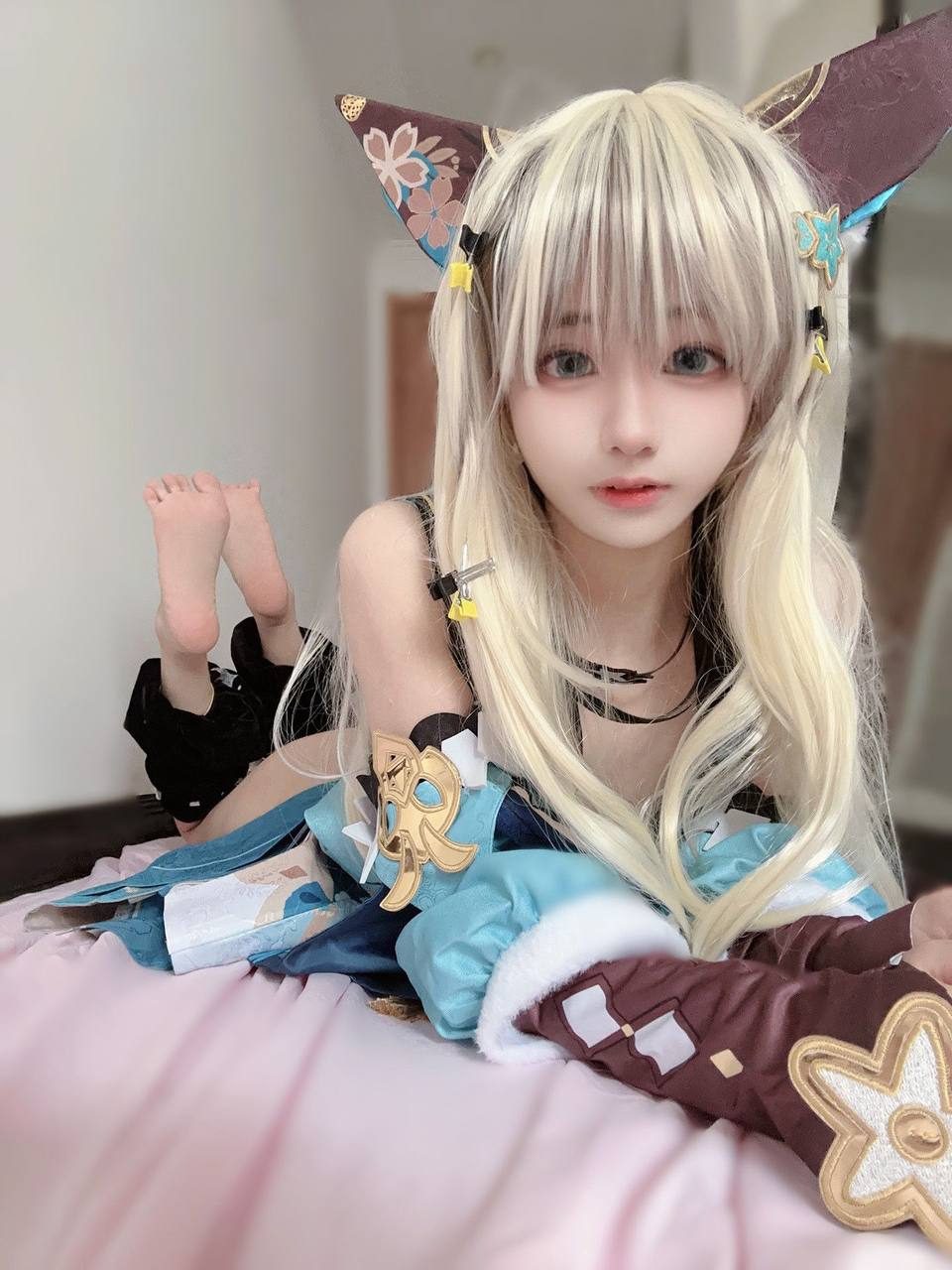 小雯宝-原神 cos绮良良【1v+250m】 1