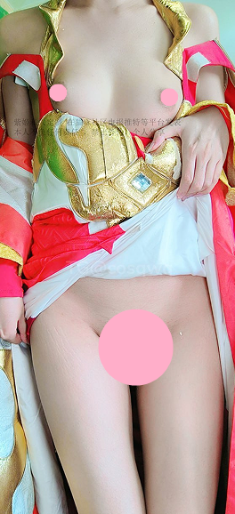 沐沐酱 武则天 王者荣耀 cos 黑丝 6P2V506M 4